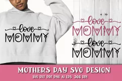 Mothers Day SVG. Mom SVG. Mom Heart. Mother Birthday. Product Image 1