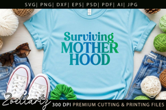Motherhood Mom SVG for Cricut Mothers Day T-shirt Mug Design Product Image 3