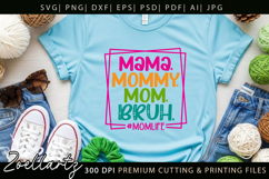 Funny Mom Life SVG for Cricut Mothers Day T-shirt Mug Design Product Image 6