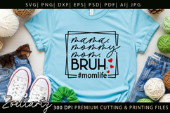 Mothers Day SVG for Cricut Mommy Mom Mama T-shirt Mug Design Product Image 8