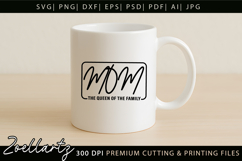 Mothers Day SVG Fathers Day SVG Mom Dad T-shirt Mug Design Product Image 4