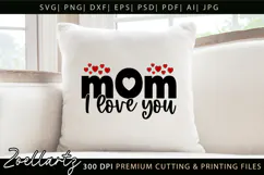Mothers Day SVG for Cricut Mummy Mama Mom T-shirt Mug Design Product Image 2