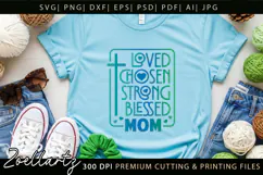 Mothers Day SVG for Cricut Mommy Mom Mama T-shirt Mug Design Product Image 7