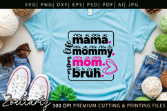 Funny Mom Life SVG for Cricut Mothers Day T-shirt Mug Design Product Image 6