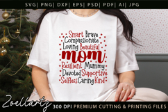 Mothers Day Subway Art SVG Mummy Mama Mom T-shirt Mug Design Product Image 9