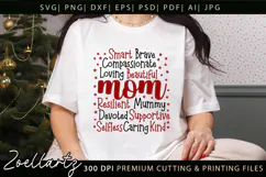 Mothers Day Subway Art SVG Mummy Mama Mom T-shirt Mug Design Product Image 9
