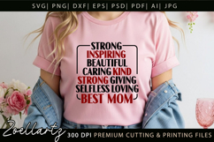 Mothers Day Subway Art SVG Mummy Mama Mom T-shirt Mug Design Product Image 5