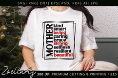 Mothers Day SVG for Cricut Mommy Mom Mama T-shirt Mug Design Product Image 1