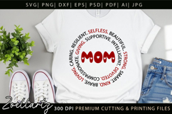 Mothers Day SVG for Cricut Mummy Mama Mom T-shirt Mug Design Product Image 3