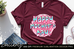 Mothers Day Sublimation PNG Mom Mama T-shirt Mug Card Design Product Image 5