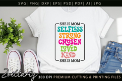 Mothers Day SVG for Cricut Mommy Mom Mama T-shirt Mug Design Product Image 3