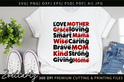 Mothers Day Subway Art SVG Mummy Mama Mom T-shirt Mug Design Product Image 4
