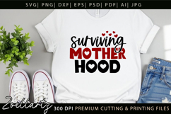 Motherhood Mom SVG for Cricut Mothers Day T-shirt Mug Design Product Image 8