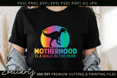 Funny Mom Life SVG for Cricut Mothers Day T-shirt Mug Design Product Image 7
