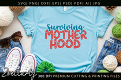 Motherhood Mom SVG for Cricut Mothers Day T-shirt Mug Design Product Image 5