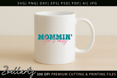 Funny Mom Life SVG for Cricut Mothers Day T-shirt Mug Design Product Image 5