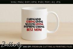 Mothers Day SVG for Cricut Mama Mummy Mom T-shirt Mug Design Product Image 4