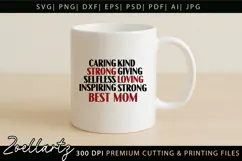 Mothers Day SVG for Cricut Mama Mummy Mom T-shirt Mug Design Product Image 4