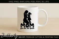 Mothers Day SVG for Cricut Mommy Mom Mama T-shirt Mug Design Product Image 5