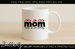 Mothers Day SVG for Cricut Mummy Mama Mom T-shirt Mug Design Product Image 4