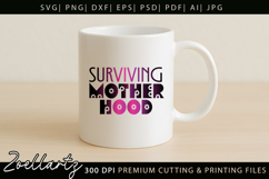 Motherhood Mom SVG for Cricut Mothers Day T-shirt Mug Design Product Image 5