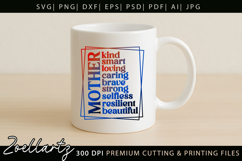 Mothers Day SVG for Cricut Mommy Mom Mama T-shirt Mug Design Product Image 5