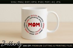 Mothers Day SVG for Cricut Mummy Mama Mom T-shirt Mug Design Product Image 5