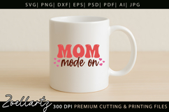 Funny Mom Life SVG for Cricut Mothers Day T-shirt Mug Design Product Image 4