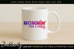 Mothers Day SVG Mama Mommy She Is Mom T-shirt Mug Design Product Image 6