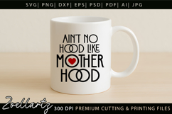 Motherhood Mom SVG for Cricut Mothers Day T-shirt Mug Design Product Image 3