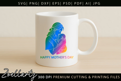 Mothers Day SVG for Cricut Mom Mama T-shirt Mug Card Design Product Image 4