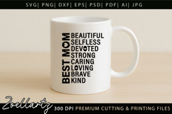 Mothers Day SVG for Cricut Mama Mummy Mom T-shirt Mug Design Product Image 5