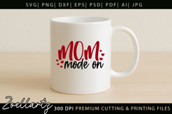 Funny Mom Life SVG for Cricut Mothers Day T-shirt Mug Design Product Image 3