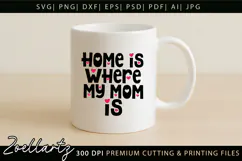 Mothers Day SVG for Cricut Mommy Mom Mama T-shirt Mug Design Product Image 5