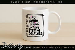 Mothers Day SVG Mama Mommy She Is Mom T-shirt Mug Design Product Image 6