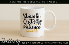 Mothers Day SVG for Cricut Mama Mummy Mom T-shirt Mug Design Product Image 2