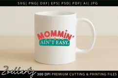 Funny Mom Life SVG for Cricut Mothers Day T-shirt Mug Design Product Image 6