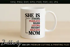 Mothers Day SVG for Cricut Mama Mummy Mom T-shirt Mug Design Product Image 3