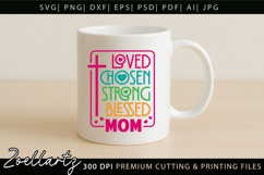 Mothers Day SVG for Cricut Mommy Mom Mama T-shirt Mug Design Product Image 4