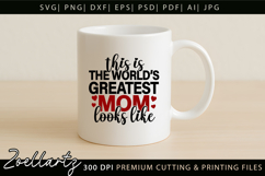 MOTHERS DAY SVG Cut Files MAMA MUMMY MOM T-shirt Mug Design Product Image 5