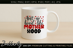 Motherhood Mom SVG for Cricut Mothers Day T-shirt Mug Design Product Image 3