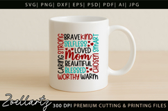 Mothers Day Subway Art SVG Mummy Mama Mom T-shirt Mug Design Product Image 4