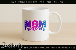 Funny Mom Life SVG for Cricut Mothers Day T-shirt Mug Design Product Image 7
