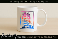 Mothers Day SVG for Cricut Mommy Mom Mama T-shirt Mug Design Product Image 8