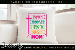 Mothers Day SVG for Cricut Mommy Mom Mama T-shirt Mug Design Product Image 2