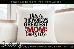 MOTHERS DAY SVG Cut Files MAMA MUMMY MOM T-shirt Mug Design Product Image 4