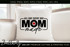 Mothers Day SVG for Cricut Mama Mummy Mom T-shirt Mug Design Product Image 6