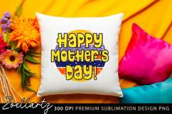 Mothers Day Sublimation PNG Mom Mama T-shirt Mug Card Design Product Image 3