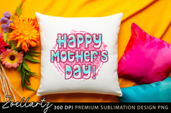 Mothers Day Sublimation PNG Mom Mama T-shirt Mug Card Design Product Image 4