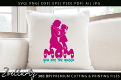 Mothers Day SVG for Cricut Mommy Mom Mama T-shirt Mug Design Product Image 3